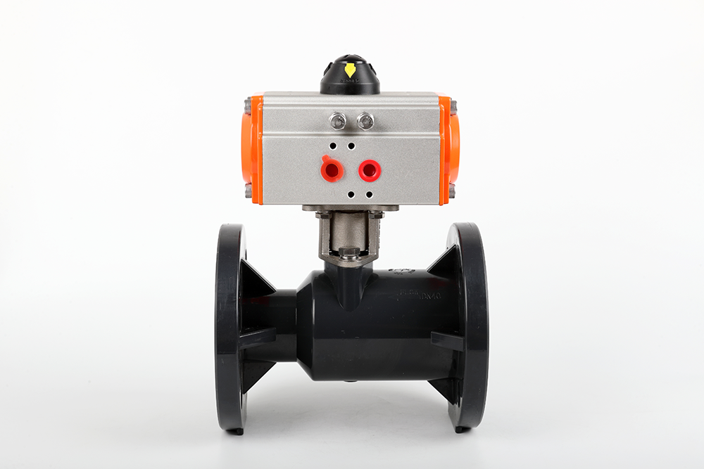 梨林镇气动法兰一体球阀